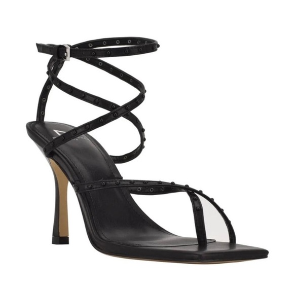 NIB Marc Fisher Dallin Embellished Strappy Sandals - Picture 1 of 12